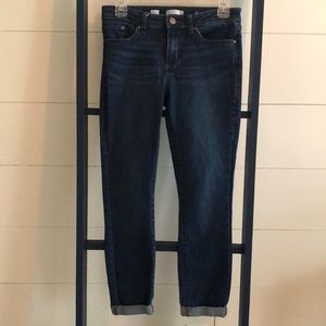 Lauren Conrad cuffed skinny ankle jean